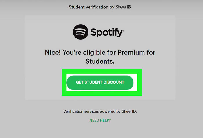 spotify student discount